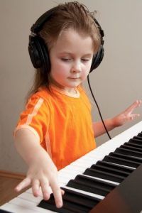 Digital piano for a child