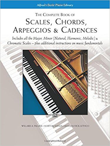 The Complete Book of Scales, Chords, Arpeggios & Cadences: Includes All the Major, Minor (Natural, Harmonic, Melodic) & Chromatic Scales -- Plus Additional Instructions on Music Fundamentals