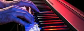 digital piano with weighted keyboard