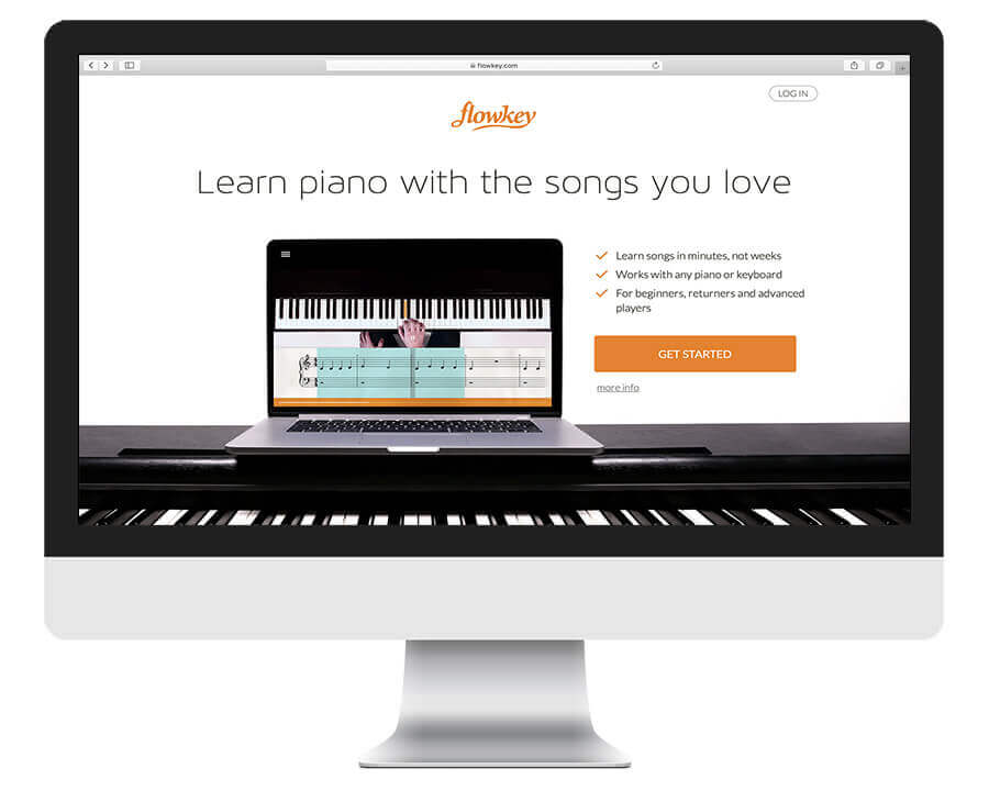 Flowkey piano learning app