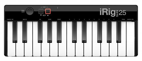 IK Multimedia iRig Keys 25 Mini-Key USB MIDI Controller