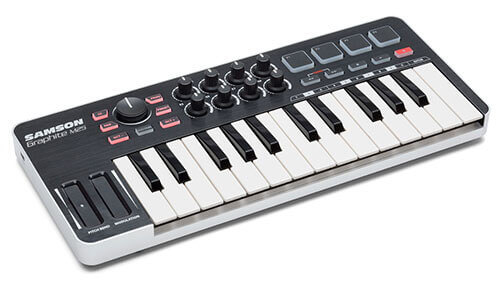 Samson Graphite M25 Mini USB MIDI Controller